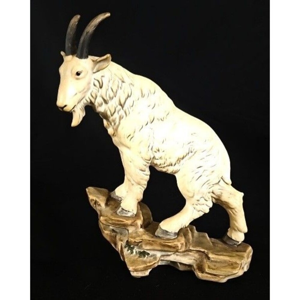 Vintage Goebel 8" Tall Figurine Rocky Mountain Goat W Germany No. 312 Signed